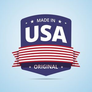 Made in USA badge.